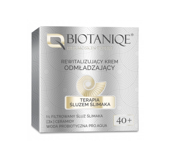 BIOTANIQE SCHNECKENSCHLEIMTHERAPIE REVITALISIERENDE ANTI-AGING-CREME 40+ 50ML