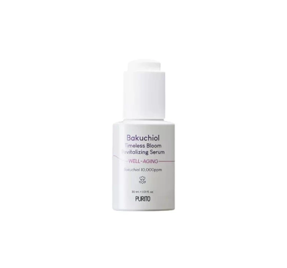 Purito Bakuchiol Timeless Bloom Revitalisierendes Gesichtsserum 30ml