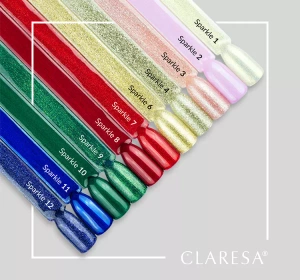 CLARESA SOAK OFF HYBRIDLACK SPARKLE 8 5G