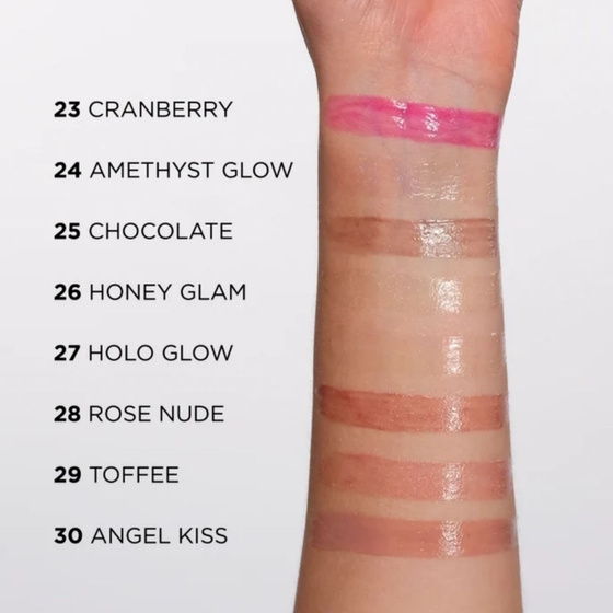 Kliknij na zdjęcie, aby je powiększyć Eveline Cosmetics Diamond High Shine Serum Kollagen-Lipgloss-Serum mit Peptiden 29 Toffee 5 ml