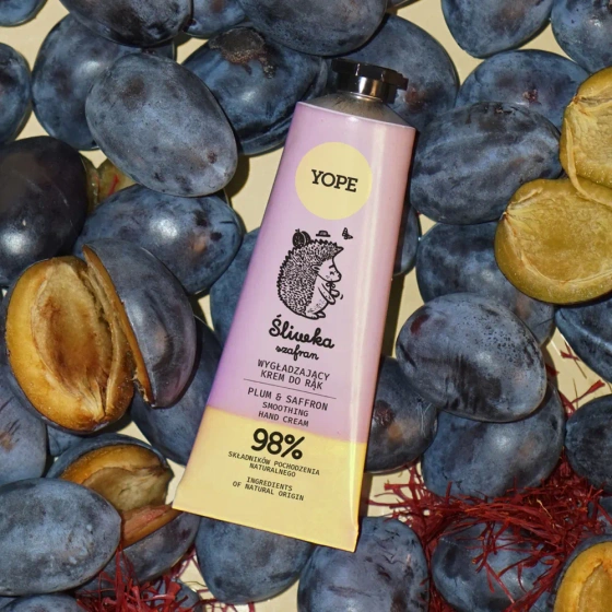 Yope Glättende Handcreme Pflaume & Safran 50 ml