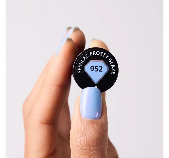 Semilac Winter Wonderland UV-Hybridlack 952 Frosty Glaze 7 ml