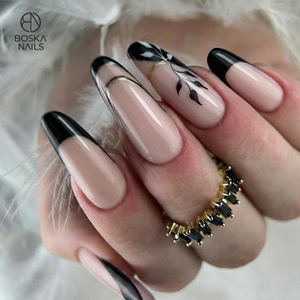Boska Nails Hybrid-Nagellack 302 Black Hell 6 ml