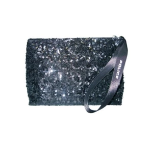 Police schwarze Kosmetiktasche