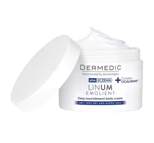 DERMEDIC LINUM EMOLLIENT FETTIGENDE KÖRPERCREME 225ML