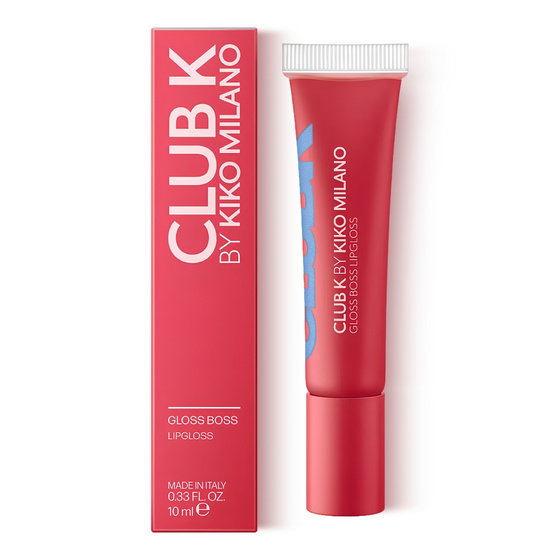 Kliknij na zdjęcie, aby je powiększyć KIKO Milano Club K Gloss Boss Feuchtigkeitsspendender Lipgloss 12 Legendary Plastic 10 ml