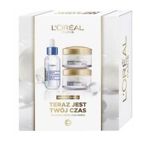 L'Oréal Paris Age Expert Geschenkset für Frauen 60+ Tagescreme 50 ml + Nachtcreme 50 ml + Serum 30 ml