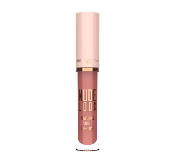 Kliknij na zdjęcie, aby je powiększyć GOLDEN ROSE NUDE LOOK NATURAL SHINE LIPGLOSS 04 PEACHY NUDE 4,5ML