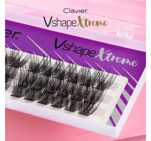 Clavier Vshape Xtreme Wimpernbüschel 10/11/12mm