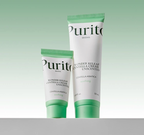 Purito Wonder Releaf Centella Duftfreie Gesichtscreme 15 ml