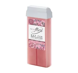 ITALWAX FLEX ENTHAARUNGSWACHS IN ROLLE ROSE OIL 100 ML