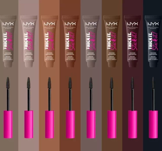 Kliknij na zdjęcie, aby je powiększyć NYX PROFESSIONAL MAKEUP THICK IT STICK IT BROW AUGENBRAUEN-MASCARA 07 ESPRESSO 7ML
