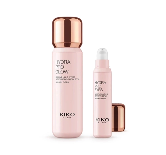 KIKO Milano Hydra Pro Skincare Set zur Kosmetikpflege Creme 50 ml + Serum 15 ml