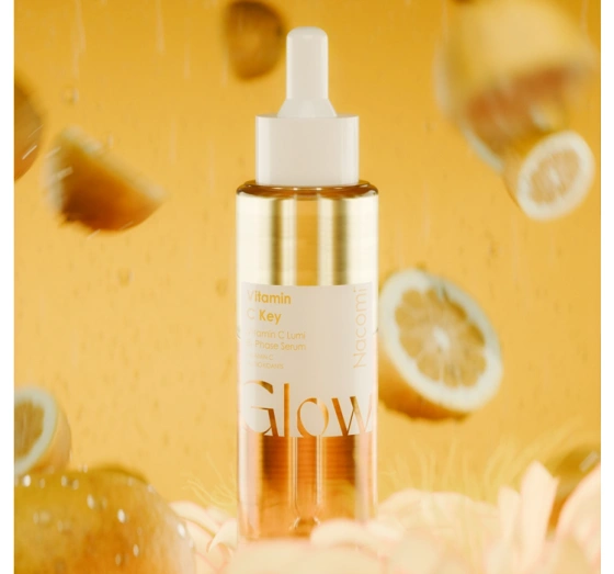 Nacomi Vitamin C Key Zweiphasiges aufhellendes Gesichtsserum 40 ml 