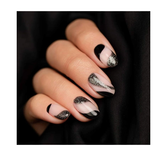 NEONAIL GRUNGE HYBRIDLACK 2996 PURE BLACK 7,2ML