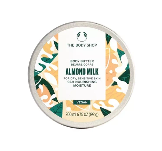 Kliknij na zdjęcie, aby je powiększyć THE BODY SHOP ALMOND MILK & HONEY BODU BUTTER 200 ML