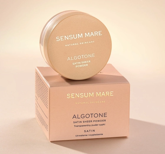 Kliknij na zdjęcie, aby je powiększyć Sensum Mare Algotone Satin Transparenter loser Puder mit satiniertem Finish 10 g