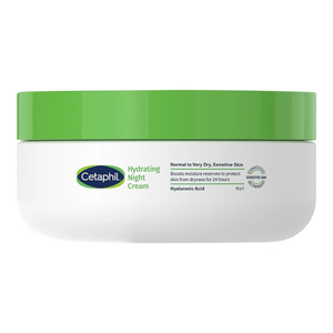 Cetaphil Feuchtigkeitsspendende Nachtcreme für normale, trockene und anspruchsvolle Haut 48ml
