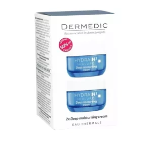 Dermedic Hydrain 3 Hialuro tief befeuchtende Gesichtscreme 2x50ml