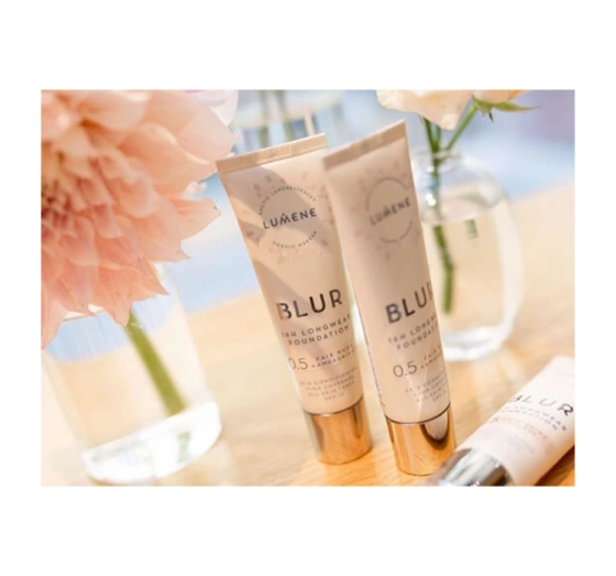 LUMENE BLUR FOUNDATION GLÄTTENDE GRUNDIERUNG 0 LIGHT IVORY 30ML