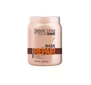 STAPIZ SLEEK LINE REPAIR AND SHINE MASKE MIT SEIDE 1000ML