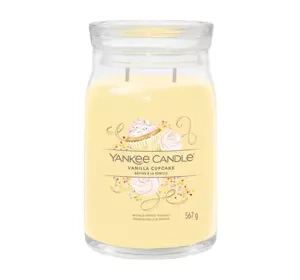 YANKEE CANDLE SIGNATURE DUFTKERZE VANILLA CUPCAKE 567G