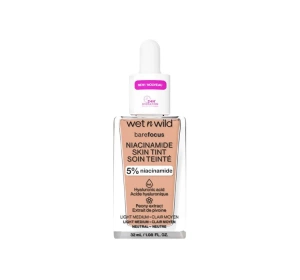 Wet n Wild Barefocus Leichte feuchtigkeitsspendende Foundation Light Medium 32ml