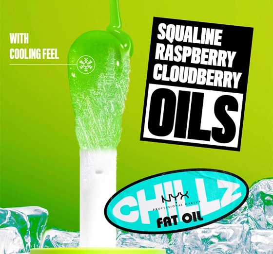 NYX Professional Makeup Fat Oil Chillz Lipgloss 19 Kiwi Freezie 4,8 ml