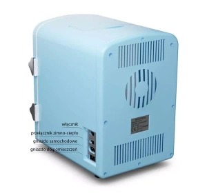 FLUFF MINI KÜHLSCHRANK BLAU
