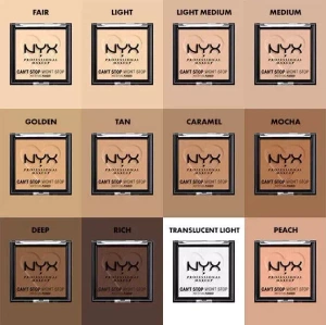 NYX PROFESSIONAL MAKEUP CAN'T STOP WON'T STOP MATTIERENDES PUDER 04 MEDIUM 6G