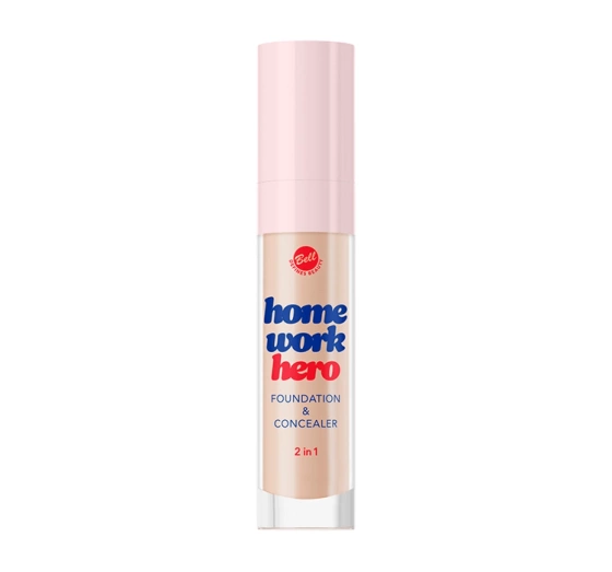 Bell School Of Cool Homework Hero Foundation & Concealer 2in1 03 Homeroom Homie 8,5 g