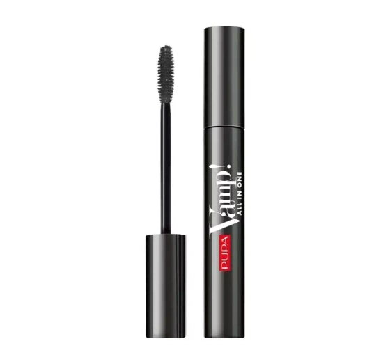 Kliknij na zdjęcie, aby je powiększyć PUPA VAMP ALL IN ONE MASCARA WIMPERNTUSCHE FÜR MEHR VOLUMEN 101 9ML