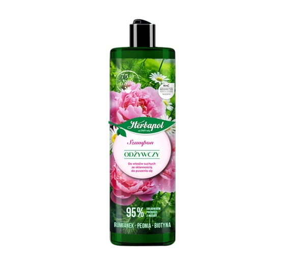 HERBAPOL POLANA NÄHRENDES SHAMPOO FÜR TROCKENES HAAR 400ML
