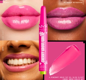 NYX Professional Makeup × A Minecraft Movie Lippenbalsam im Stift 02 Cherry Grove Girlie 2 g