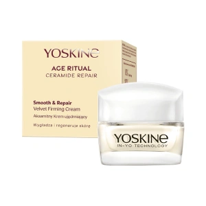 Yoskine Age Ritual Ceramide Repair Smooth & Repair Samtige straffende Creme 50 ml