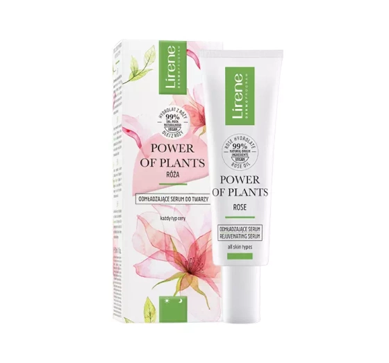 LIRENE POWER OF PLANTS ROSE VERJÜNGENDES GESICHTSSERUM 30ML