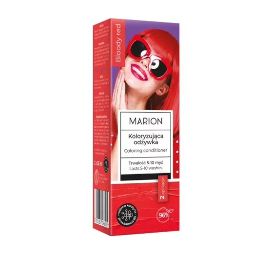 MARION KOLORIERENDE HAARSPÜLUNG BLOODY RED 2x35ML