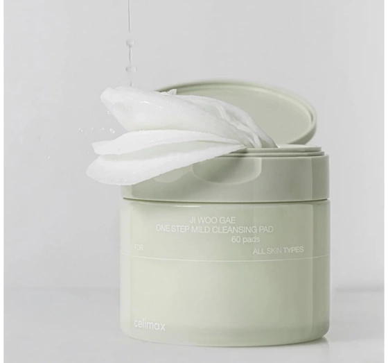 Celimax Ji Woo Gae Reinigungspads für Gesicht 60 Stück 