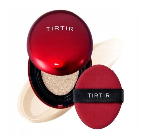 TIRTIR Mask Fit Red Cushion SPF 40 PA++ Langanhaltende Compact Foundation 13N Fair Ivory 18g