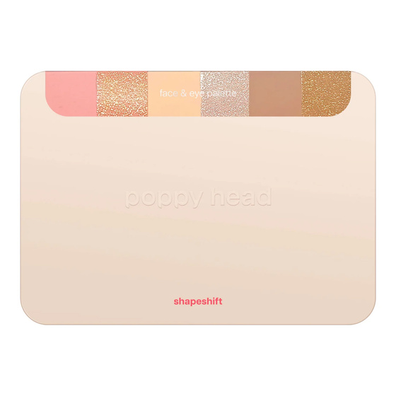 Poppy Head Konturpalette für das Gesicht und Augen Shapeshift 18 g