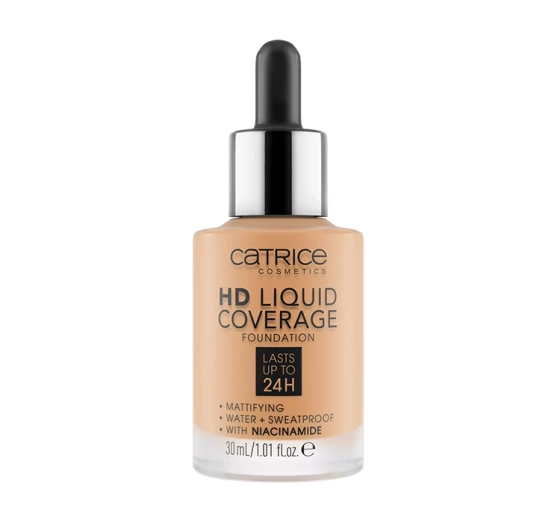 CATRICE HD LIQUID COVERAGE FOUNDATION 034 MEDIUM BEIGE 30ML