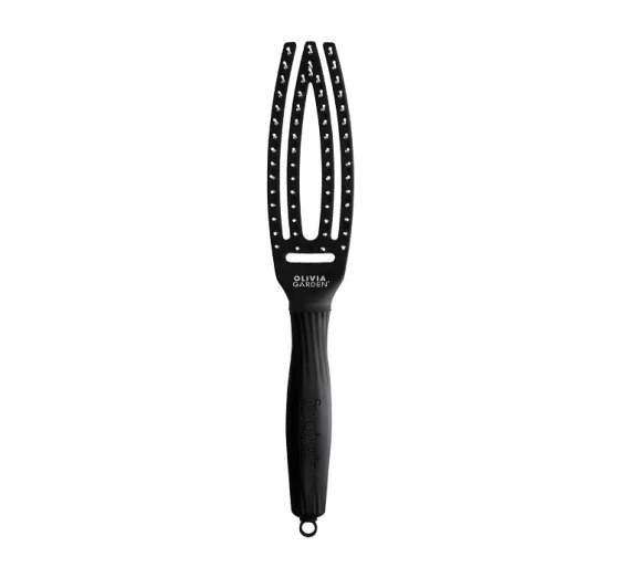 OLIVIA GARDEN FINGERBRUSH IONIC HAARBÜRSTE SMALL BLACK