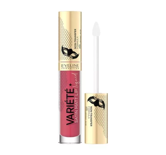 Kliknij na zdjęcie, aby je powiększyć EVELINE VARIETE FLÜSSIGER LIPPENSTIFT 06 STRAWBERRY COCKTAIL 4,5ML