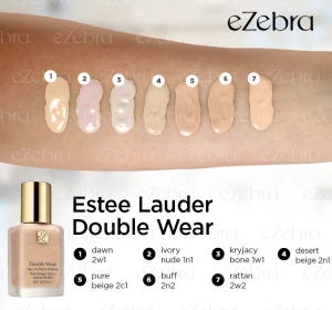ESTEE LAUDER DOUBLE WEAR STAY IN PLACE MAKEUP 1N1 IVORY NUDE 30ML