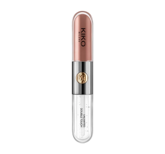   KIKO Milano Unlimited Double Touch Zweiteiliger Flüssiglippenstift 101 Soft Rose 2x3ml