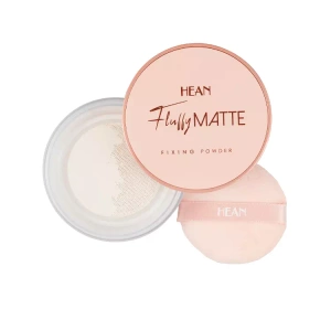 HEAN FLUFFY MATTE FIXING POWDER LOSES MATTEIRENDES PUDER 7,5G