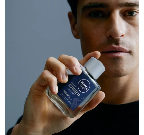 NIVEA MEN Deep Comfort antibakterielles Aftershave 100 ml