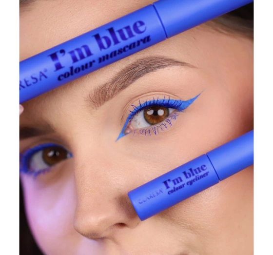 Kliknij na zdjęcie, aby je powiększyć CLARESA I'M BLUE BLAUE WIMPERNTUSCHE 10G