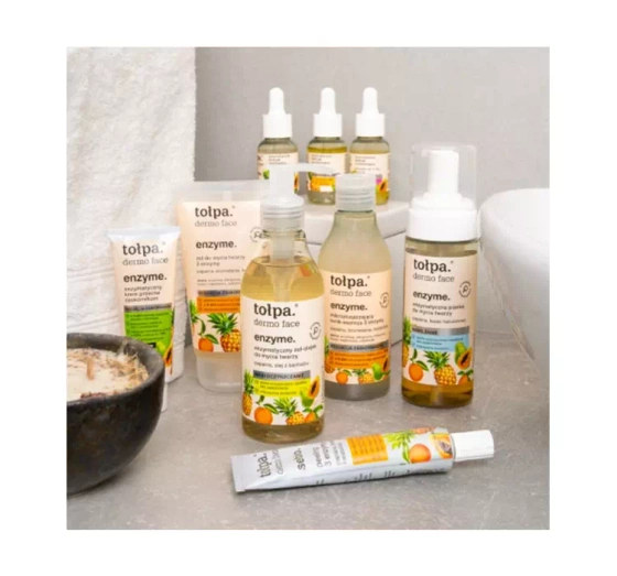 Kliknij na zdjęcie, aby je powiększyć TOŁPA DERMO BODY ENZYME ENZYMATISCHES HANDPEELING EXTRA GLÄTTUNG 60ML