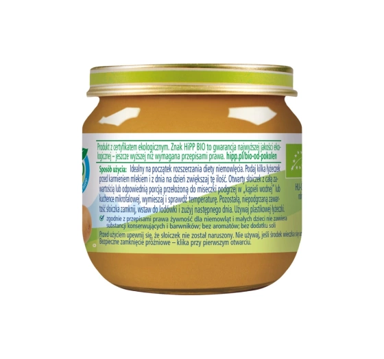 HIPP Bio Gemüsemenü nach dem 4. Monat – Erster Butternut-Kürbis 80g